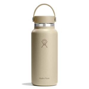 �n�C�h���t���X�N Hydro Flask HYDRATION 32oz WIDE MOUTH Oat 8900180160252 [�ۉ��ۗ�]