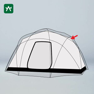 R muraco INNER TENT FOR KRAKEN TENT TE0061 [Ci[eg]yZ[ii͕ԕiEsz