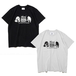�i���K NANGA NANGA×TACOMA FUJI RECORDS BIGFOOT SURVEY PROJECT LOGO TEE NW2411-1F650-C [T�V���c]
