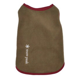 スノーピーク snow peak Dog Fleece Vest PRO. DS-25AU007 [犬用ベスト]