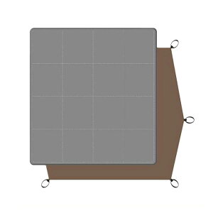 �X�m�[�s�[�N snow peak �E�B���[�� 2 �}�b�g�V�[�g�Z�b�g SD-828-1 [��p�I�v�V����]