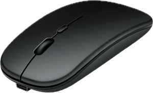Bluetooth5.1 �}�E�X �Q�[�~���O ���C�����X ���� 2.4GHz USB���V�[�o�[�t�� �[�d�� LED���C�g �É� ���^ �y�� �m�[�gPC �f�X�N�g�b�v Windows Mac ���Ή� ������� �u���b�N �e�����[�N �ݑ�Ζ�