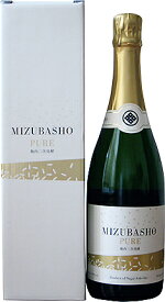 永井酒造 群馬 日本酒 水芭蕉 発泡性 純米酒 PURE ピュア 720ml 専用箱入り 元祖 awa酒 +10の超辛口を感じさせない心地よい泡立ちが下の上で 軽快に踊り出しそう 地酒
