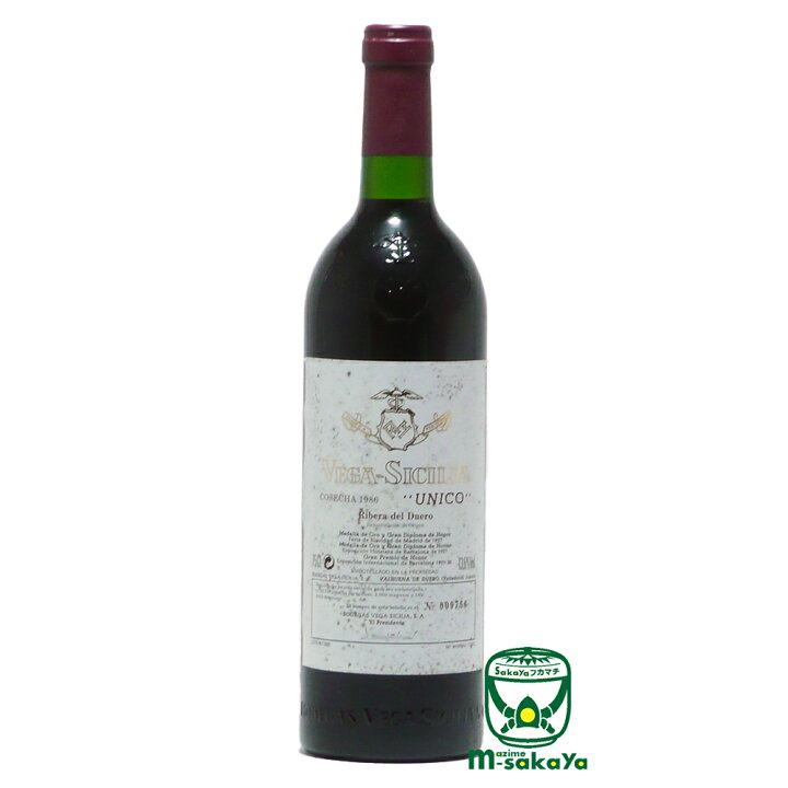 楽天市場】ベガ・シシリア VEGA SICILIA ウニコ UNICO 1986年 750ml 古 