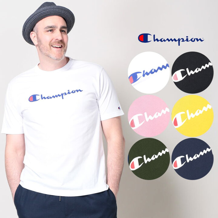 楽天市場 大きいサイズ メンズ Champion チャンピオン 綿100 スクリプトロゴ クルーネック 半袖 Tシャツ カジュアル トップス シャツ ベーシック プリント コットン C3p302l メンズショップサカゼン メンズショップ サカゼン 楽天市場 大きいサイズ メンズ Champion チャンピオン 綿100 スクリプトロゴ クルーネック 半袖 Tシャツ カジュアル トップス シャツ ベーシック プリント コットン C3p302l メンズショップサカゼン メンズショップ サカゼン