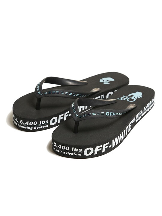 楽天市場】【完売2306】OFF-WHITE (オフホワイト) ロゴプリント ビーチ 