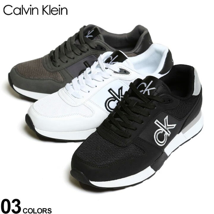 楽天市場 Calvin Klein カルバンクライン メッシュ 切り替え ローカットスニーカーブランド メンズ 男性 シューズ 靴 スニーカー ローカット Ckcmarlo メンズショップ サカゼン