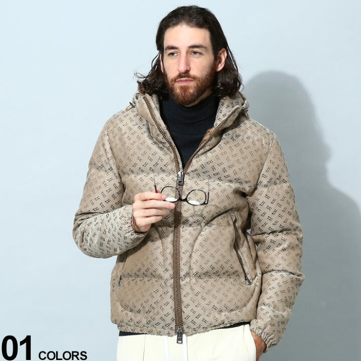 楽天市場】【完売2306】HERNO (ヘルノ) モノグラム総柄 フルジップ 