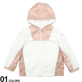 MONCLER (モンクレール) フード 切り替え フルジップ ジャケット ARILAS ブランド キッズ 子供服 アウター ジャケット ブルゾン パーカー MCK1A0001353048