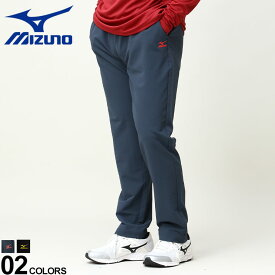 大きいサイズ メンズ MIZUNO (ミズノ) ストレッチ ワンポイント パンツ パンツ ロングパンツ スポーツ K2JF2B10