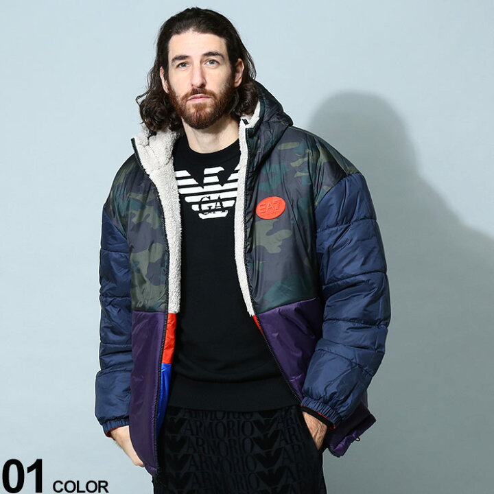 楽天市場】EMPORIO ARMANI EA7 (エンポリオ アルマーニ) ボアフリース 