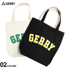 大きいサイズ メンズ GERRY (ジェリー) カレッジロゴ 帆布 トートバッグ バッグ トート キャンバス R1652