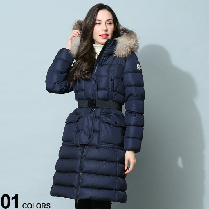 楽天市場】MONCLER (モンクレール) ファーフード フルジップ ロング  