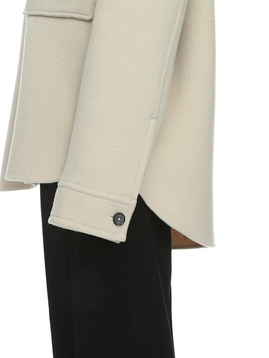 楽天市場】JIL SANDER (ジルサンダー) ウール ポケット シャツ 