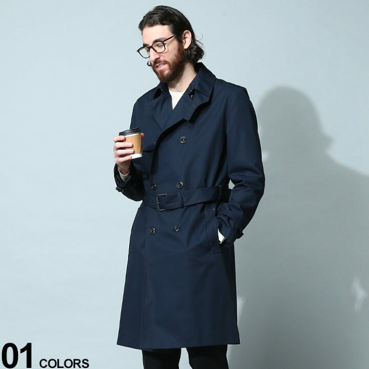 楽天市場】HUGO BOSS (ヒューゴボス) ダブル ロング トレンチコート  