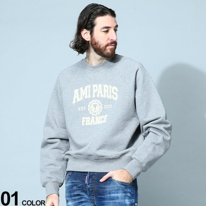 AMI AMIPARIS FRANCE クルーネックスウェット