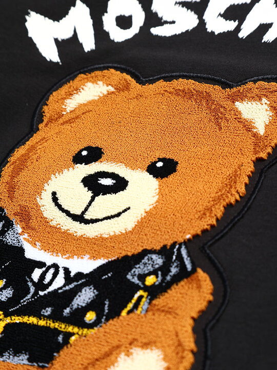楽天市場】MOSCHINO (モスキーノ) 裏起毛 ベア クルーネック 