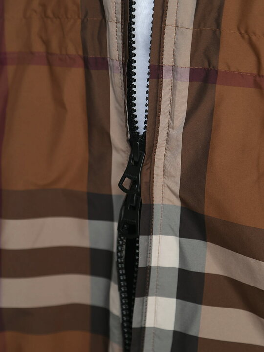 楽天市場】BURBERRY (バーバリー) チェック フルジップ フーディッド 