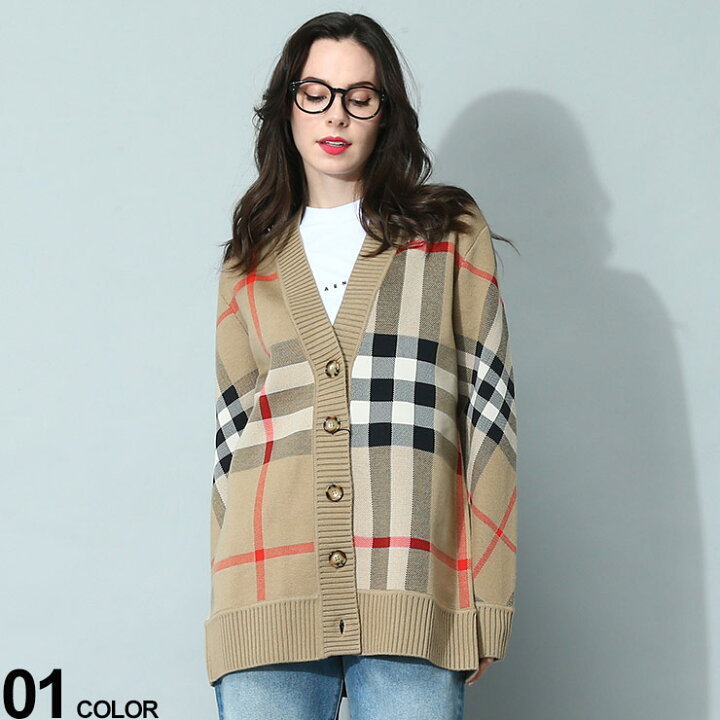 楽天市場】BURBERRY (バーバリー) チェック テクニカルウール ジャ  