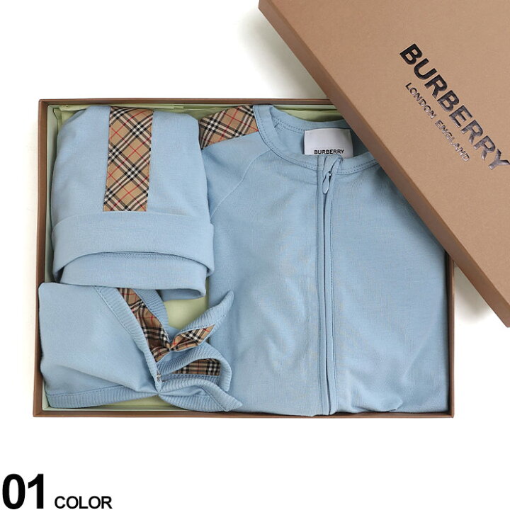 楽天市場】BURBERRY (バーバリー) チェックトリム コットン 