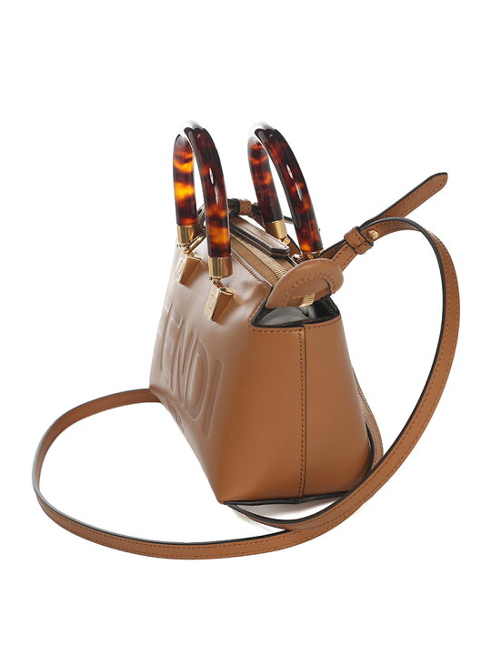 楽天市場】FENDI (フェンディ) レザー ボストンバッグ スモール バイ 