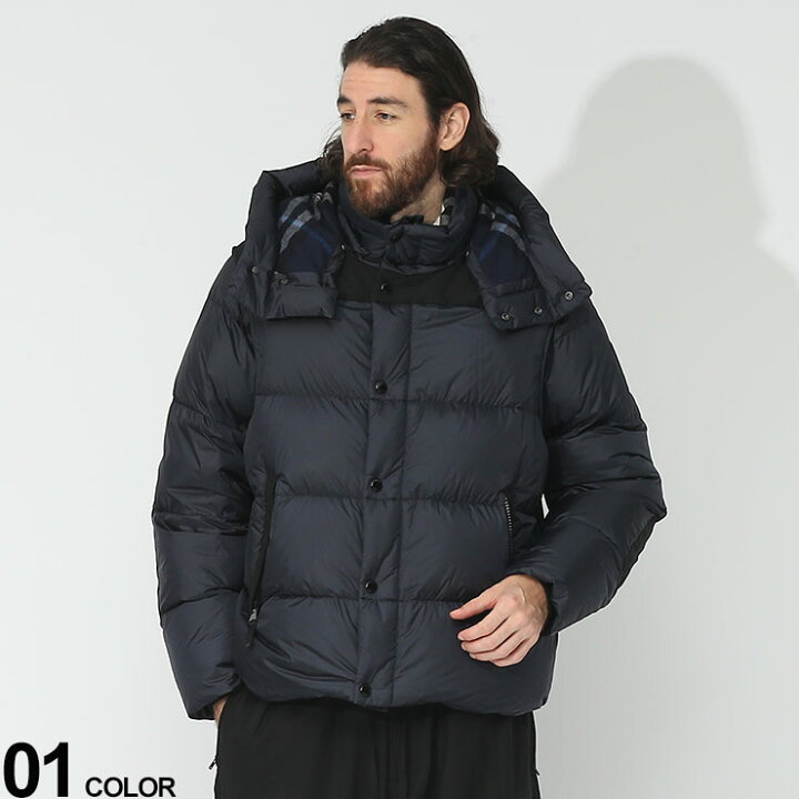 楽天市場】BURBERRY (バーバリー) デタッチャブルスリーブ フーデッド  