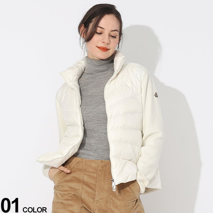楽天市場】MONCLER (モンクレール) 異素材切り替え ナイロン 長袖 