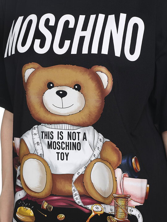 楽天市場】MOSCHINO (モスキーノ) ベアプリント クルーネック 半袖 T 