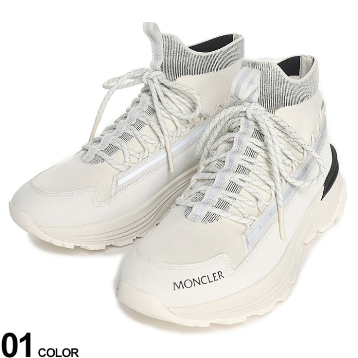 楽天市場】MONCLER (モンクレール) ニット ハイカットスニーカー MONTE 