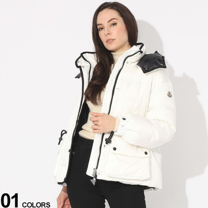 楽天市場】MONCLER (モンクレール) フード着脱 パイピング フルジップ 