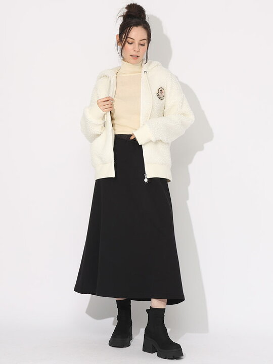 楽天市場】MONCLER (モンクレール) テディフリース フルジップ 