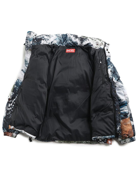 楽天市場】DIESEL (ディーゼル) プラネットカモ フード着脱 フルジップ 