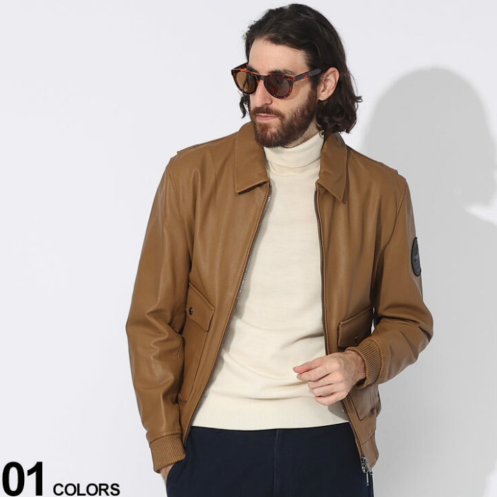 楽天市場】HUGO BOSS (ヒューゴボス) レザー ダブルジップ ジャケット 