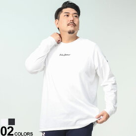 大きいサイズ メンズ UNDER ARMOUR (アンダーアーマー) LOOSE バックロゴ クルーネック 長袖 Tシャツ Heavy weight CC LS 1 Tシャツ 長袖 ロンT プリント 1381359