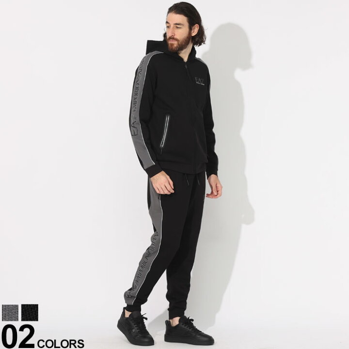 楽天市場】EMPORIO ARMANI EA7 (エンポリオ アルマーニ) 裏起毛 サイド 