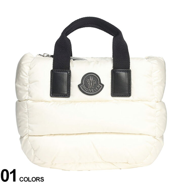 楽天市場】MONCLER (モンクレール) キルティング ミニ トートバッグ 