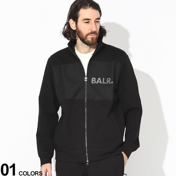 楽天市場】BALR. (ボーラー) メッシュロゴ フルジップ トラック 