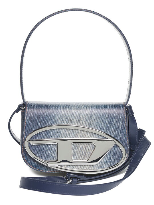 楽天市場】DIESEL (ディーゼル) デニムプリント ロゴ ハンドバッグ 1DR  