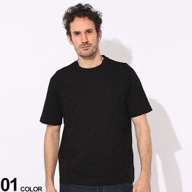 EMPORIO ARMANI (エンポリオアルマーニ) モノグラム ジャガード クルーネック 半袖 Tシャツブランド メンズ 男性 トップス Tシャツ 半袖 シャツ EA3D1T7S1JGMZ
