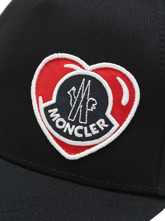 楽天市場】MONCLER (モンクレール) ハートロゴワッペン キャップ 
