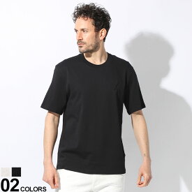 AMI PARIS (アミパリス ) コットン100％ エンボスロゴ クルーネック 半袖 Tシャツ AMUTS025726 ブランド メンズ 男性 トップス Tシャツ 半袖 シャツ