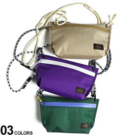 WOODENDOLL (ウッディンドール) CORDURAナイロン 止水ジップ ストラップショルダー バッグ WD24021 メンズ 男性 ユニセックス 鞄 ミニバッグ ショルダー