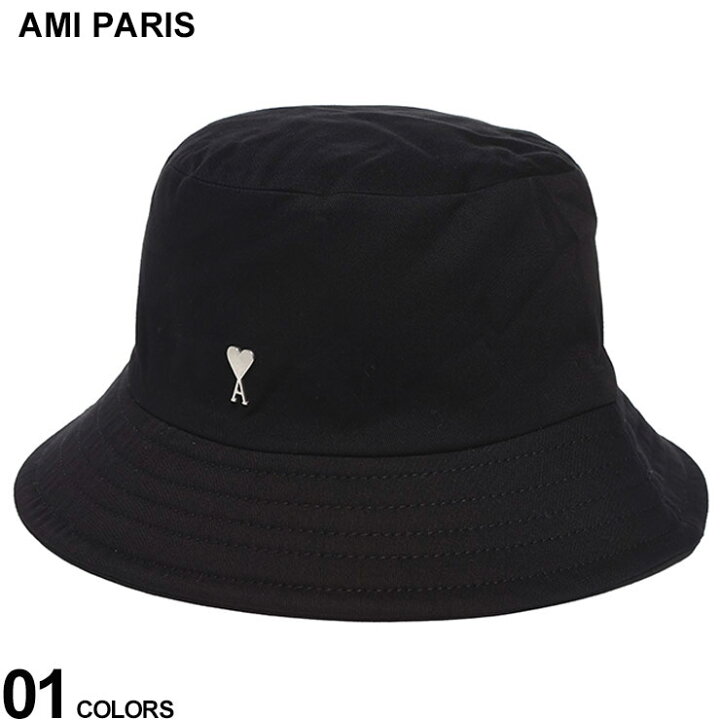 楽天市場】AMI PARIS (アミパリス ) ワンポイント スタッズ バケット 