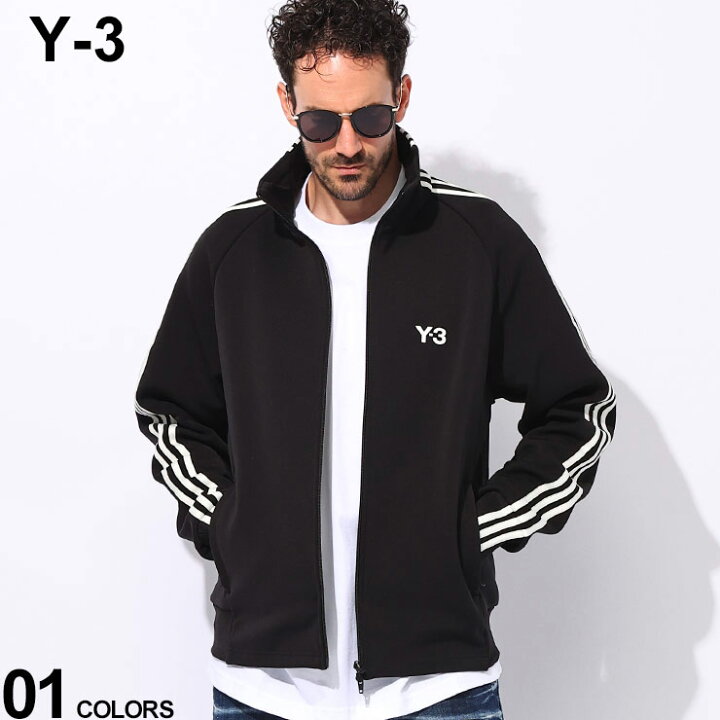 楽天市場】Y-3 (ワイスリー) 胸ロゴ ダブルジップ トラックジャケット 