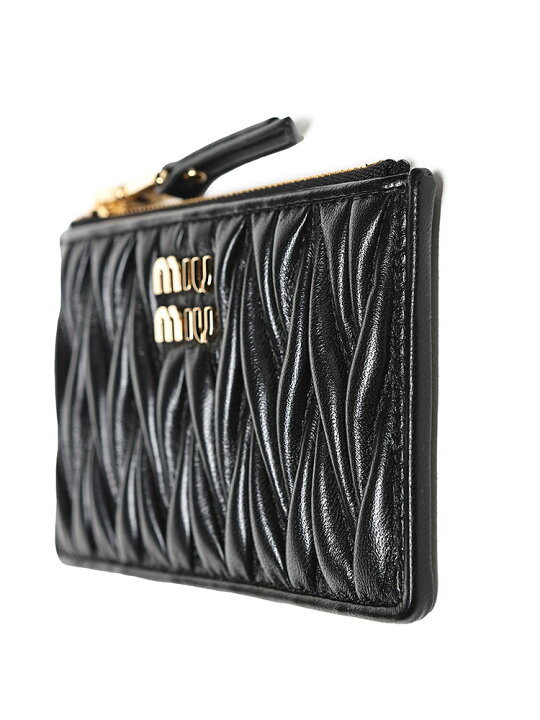 楽天市場】ミュウミュウ MIUMIU マテラッセレザー エンベロープ ミニ 