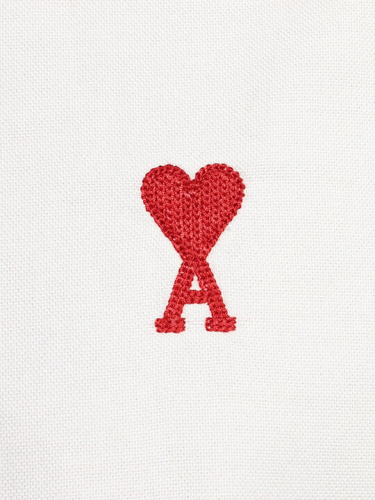 楽天市場】アミパリス AMI PARIS コットン100％ ロゴ刺繍 ボタンダウン 