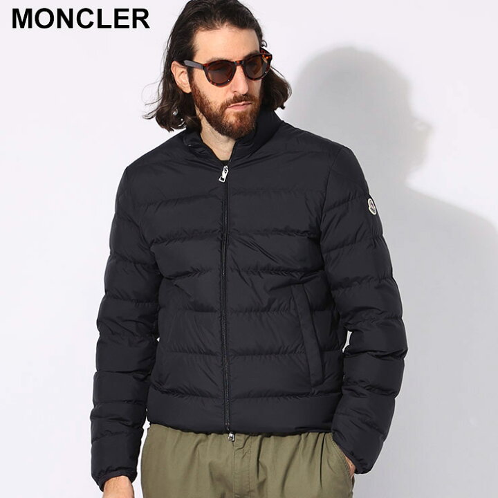 楽天市場】モンクレール MONCLER ロゴトリム スタンドカラー ショート 
