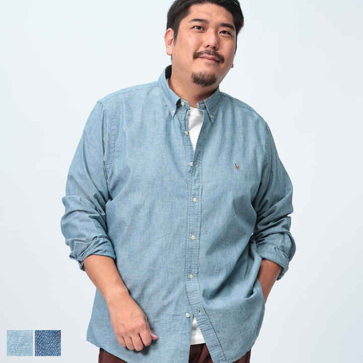 楽天市場】POLO RALPH LAUREN (ポロ ラルフローレン) 胸刺繍ボタン  