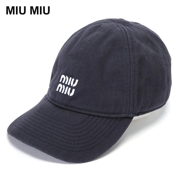 楽天市場】ミュウミュウ MIU MIU ロープデザイン ロゴ刺繍 ベース  