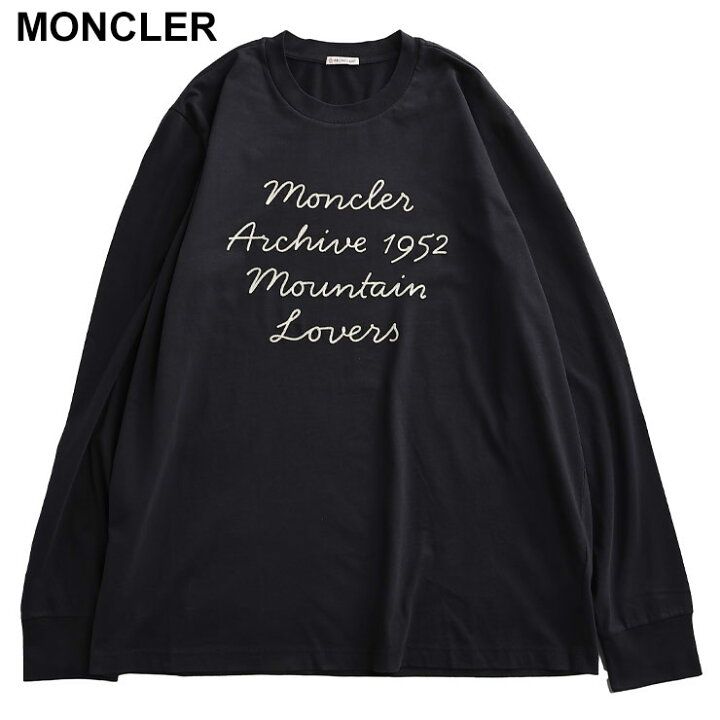 楽天市場】モンクレール MONCLER レタリング クルーネック 長袖 T 